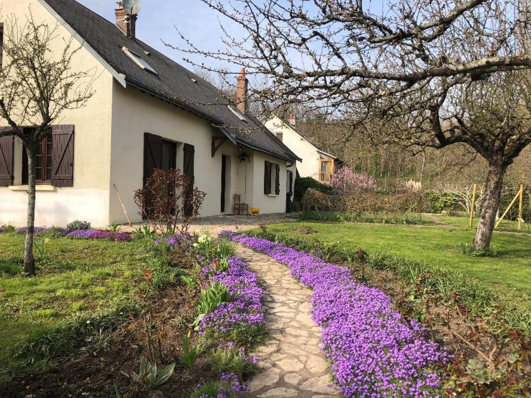 Le Clos Fleuri - Chambres D'Hotes อังแซ็ง ภายนอก รูปภาพ