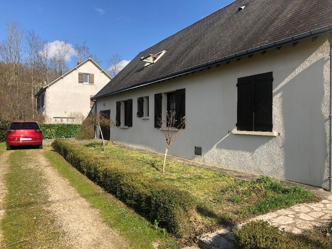 Le Clos Fleuri - Chambres D'Hotes อังแซ็ง ภายนอก รูปภาพ